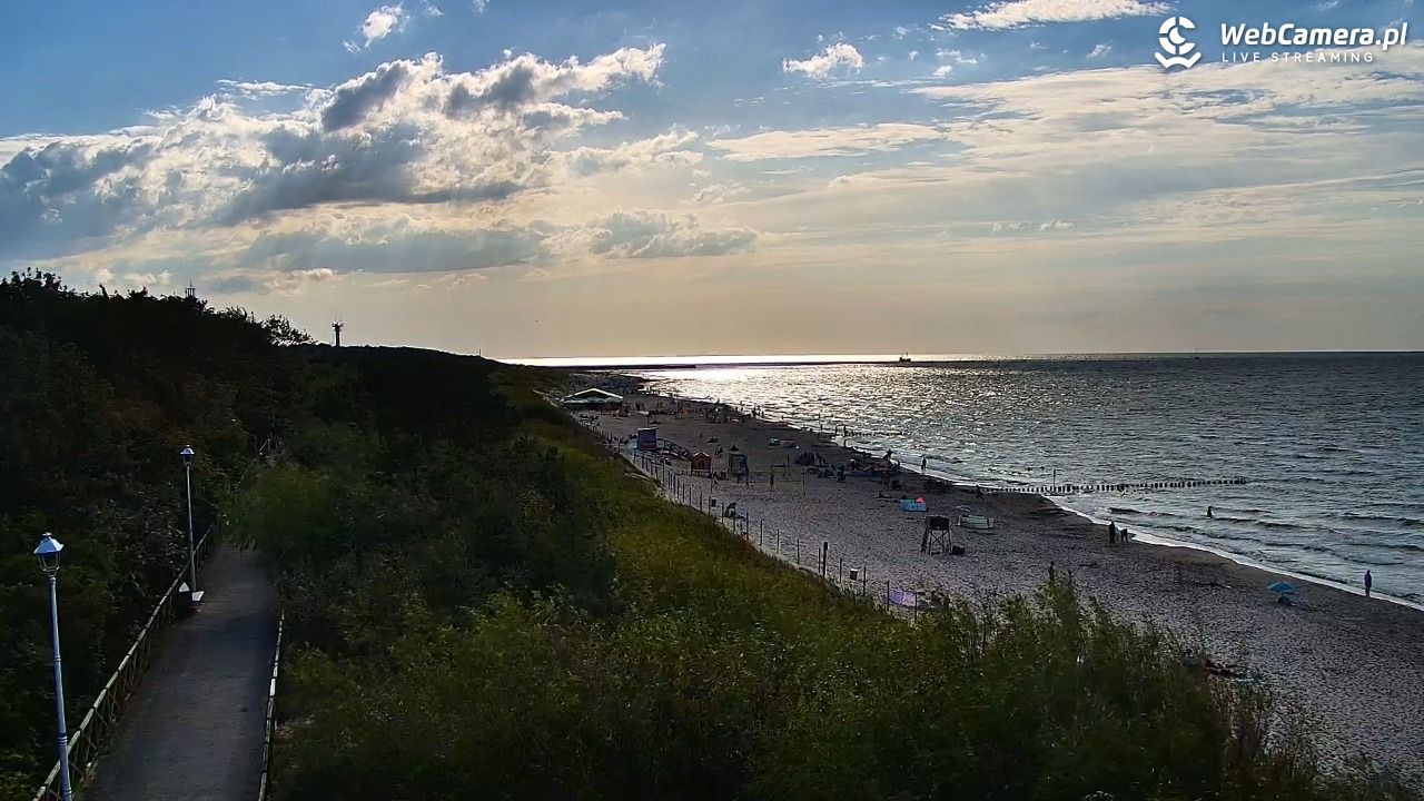 DZIWNÓW  - widok na plażę - 06 sierpień 2026, 17:36