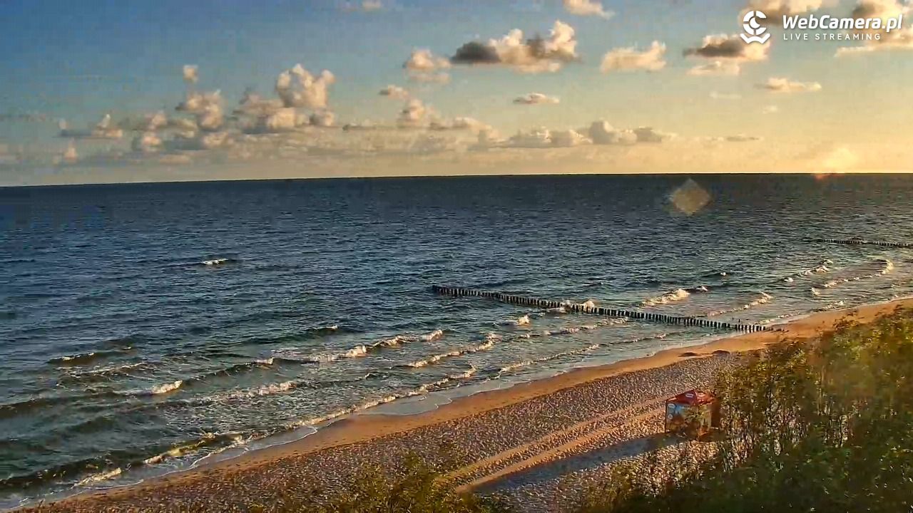 DZIWNÓW  - widok na plażę - 08 sierpień 2026, 06:29