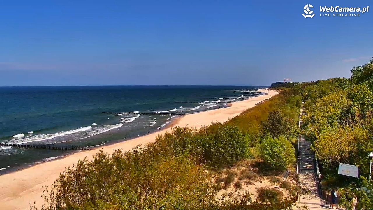 DZIWNÓW  - widok na plażę - 21 maj 2025, 13:20