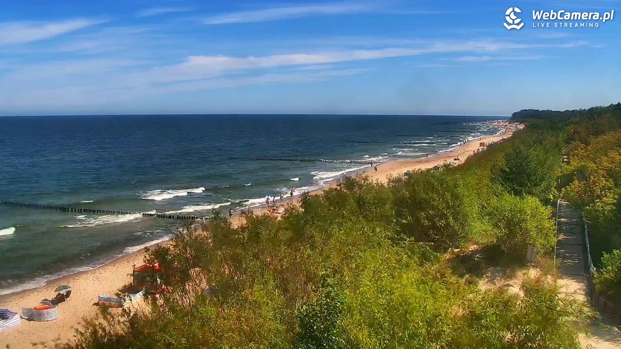 DZIWNÓW  - widok na plażę - 10 lipiec 2026, 11:29