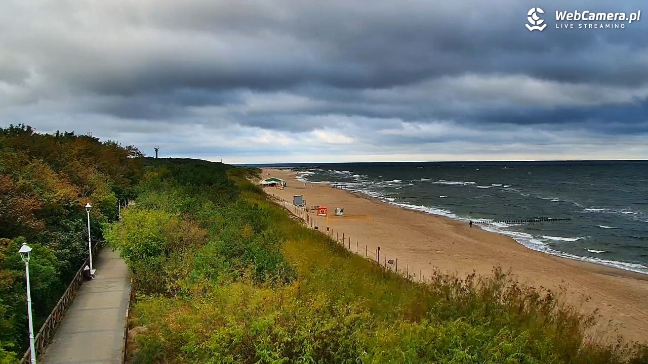 DZIWNÓW  - widok na plażę - 01 wresień 2026, 08:13