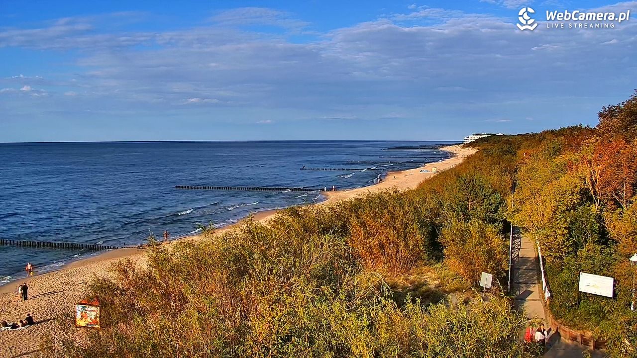 DZIWNÓW  - widok na plażę - 20 sierpień 2026, 18:16