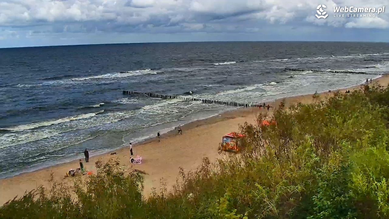 DZIWNÓW  - widok na plażę - 07 sierpień 2026, 11:19