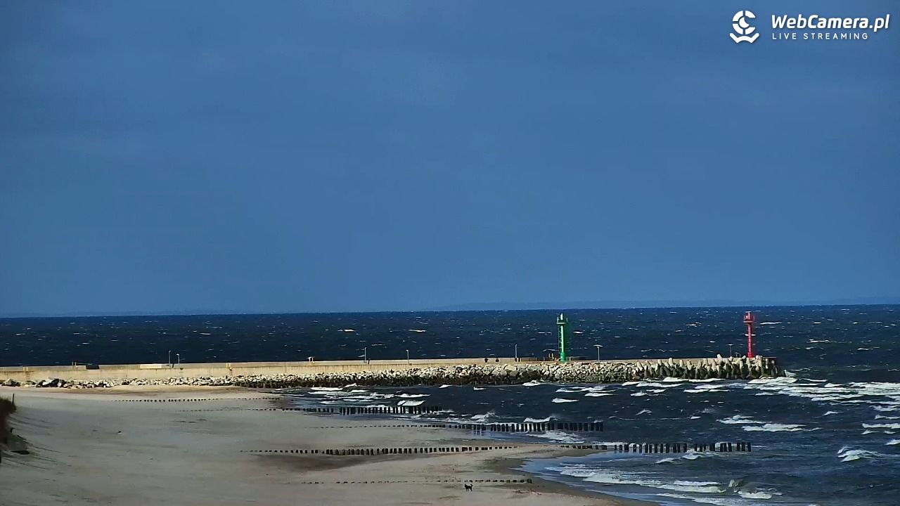 DZIWNÓW  - widok na plażę - 06 kwiecień 2026, 09:39