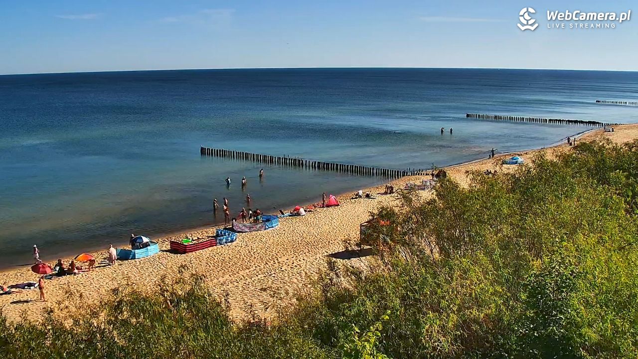 DZIWNÓW  - widok na plażę - 27 czerwiec 2026, 09:04