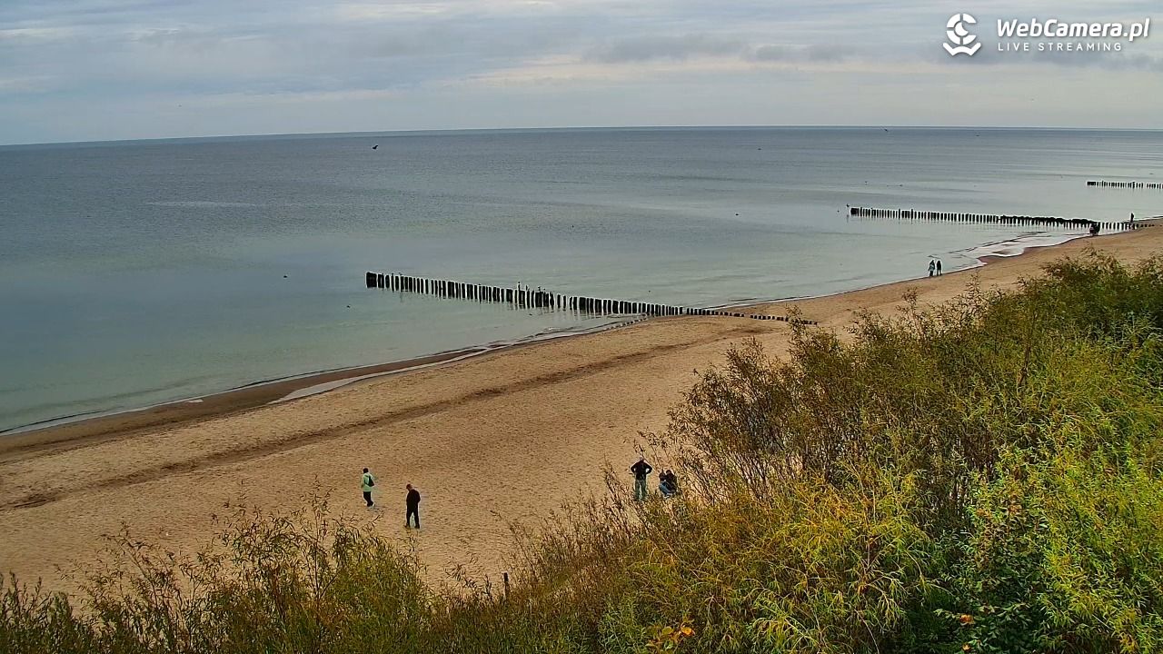 DZIWNÓW  - widok na plażę - 14 wresień 2025, 11:12