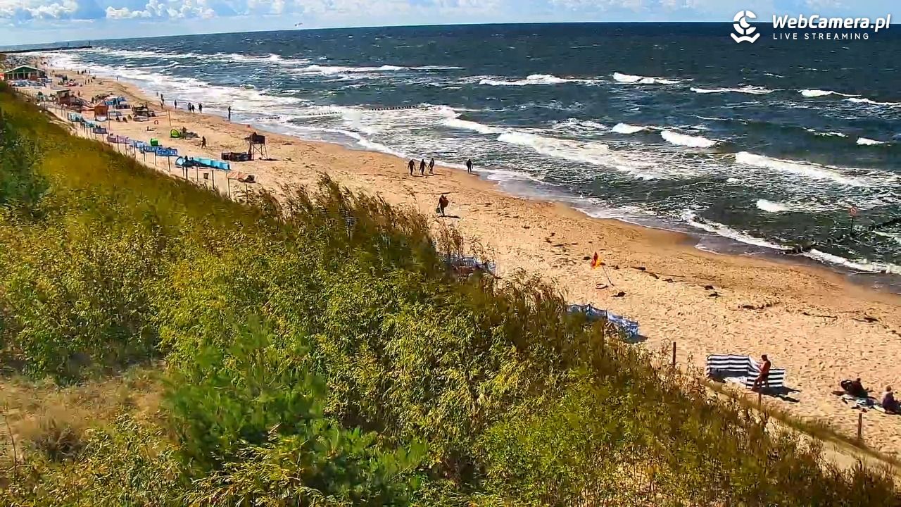 DZIWNÓW  - widok na plażę - 23 lipiec 2026, 15:34