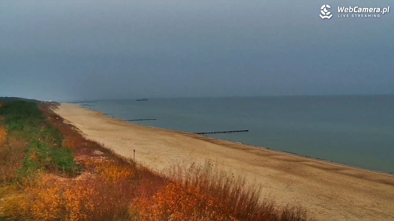 DZIWNÓW  - widok na plażę - 10 listopad 2025, 07:54