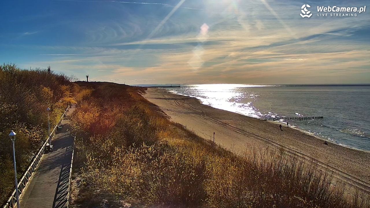 DZIWNÓW  - widok na plażę - 29 kwiecień 2026, 18:14