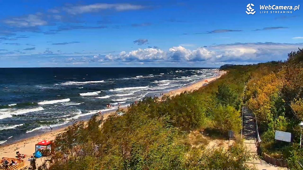 DZIWNÓW  - widok na plażę - 23 lipiec 2026, 13:31