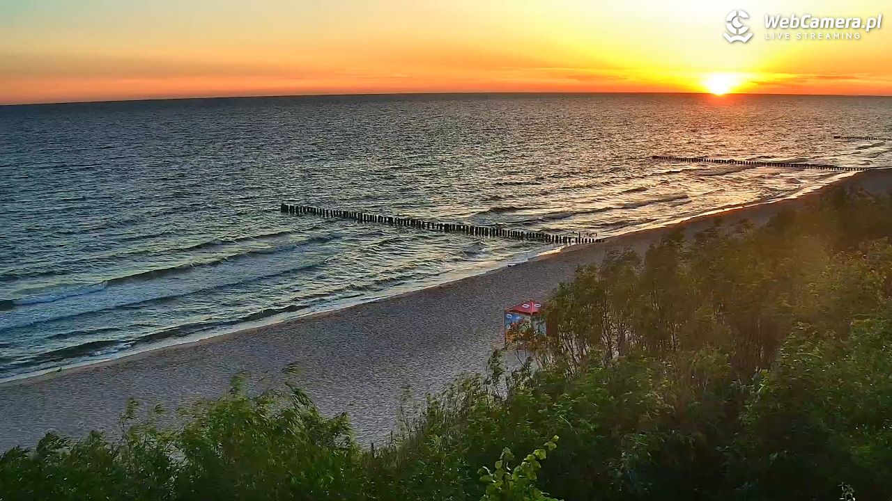 DZIWNÓW  - widok na plażę - 26 czerwiec 2026, 04:30