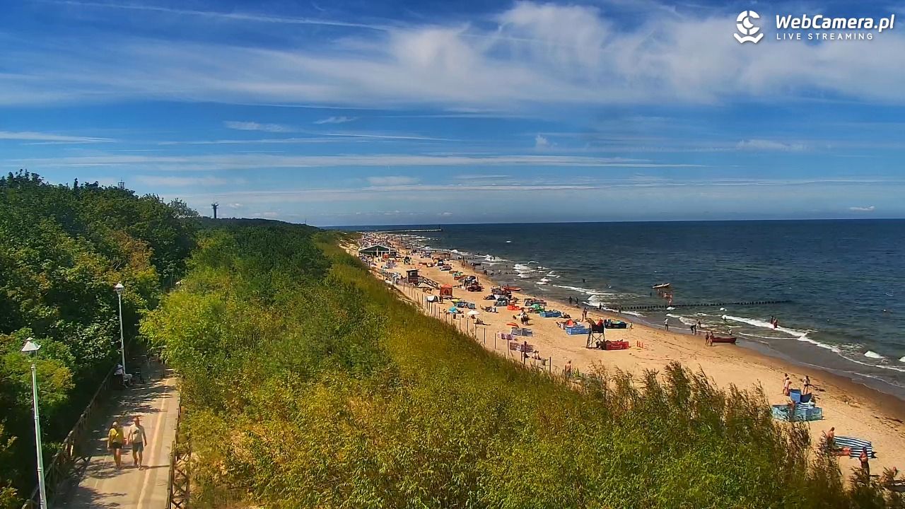 DZIWNÓW  - widok na plażę - 10 lipiec 2026, 12:26