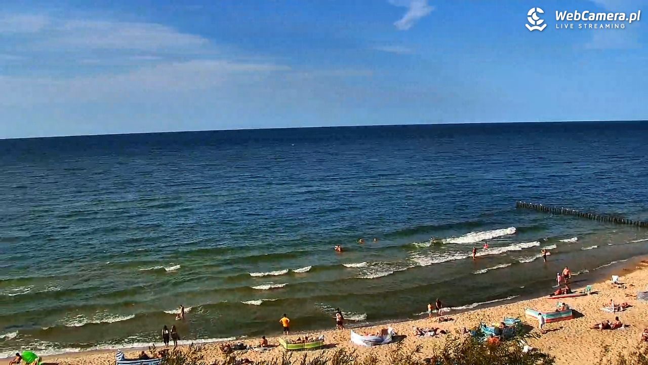 DZIWNÓW  - widok na plażę - 06 sierpień 2026, 16:59