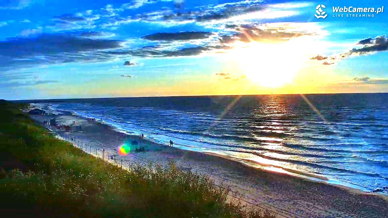 DZIWNÓW  - widok na plażę - 07 sierpień 2026, 20:09