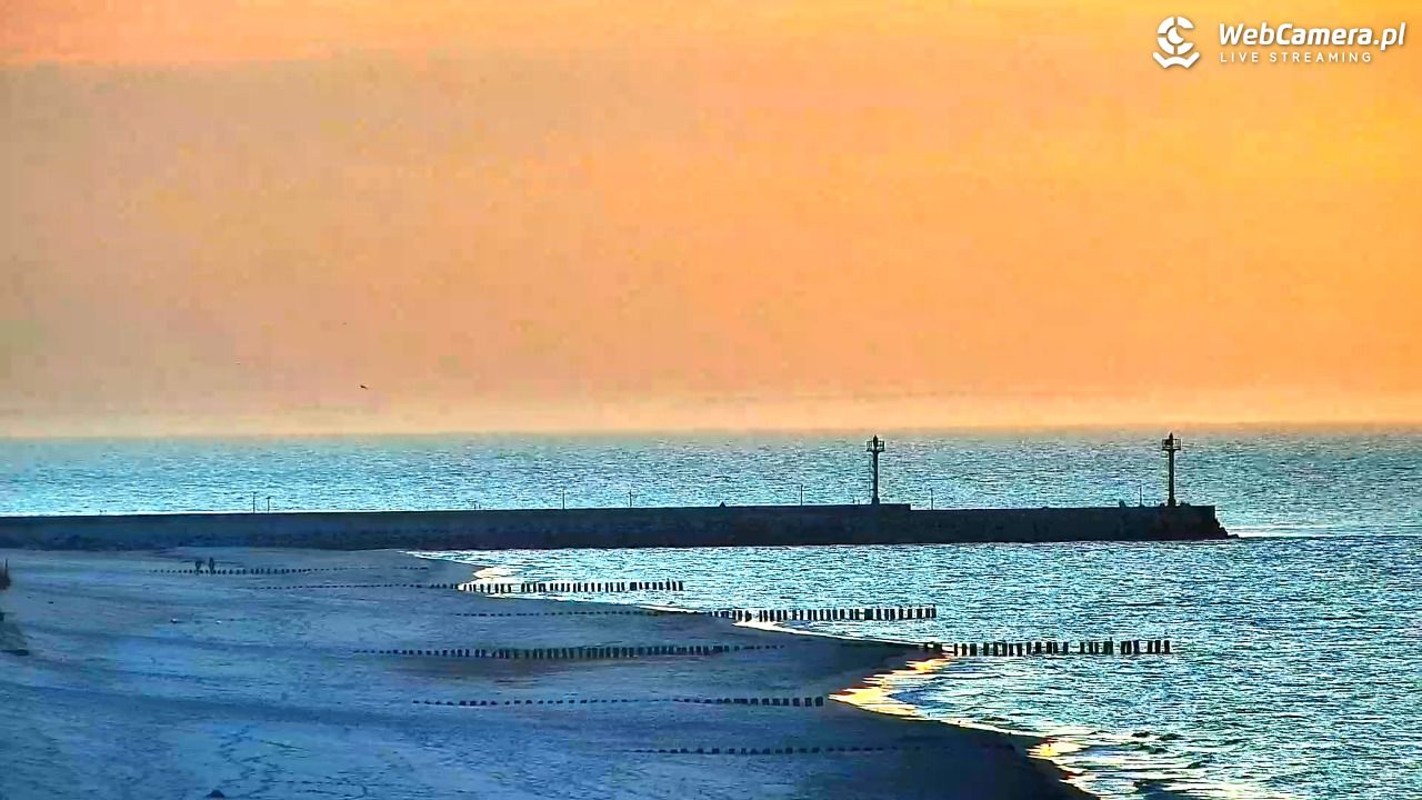 DZIWNÓW  - widok na plażę - 17 marzec 2026, 17:56