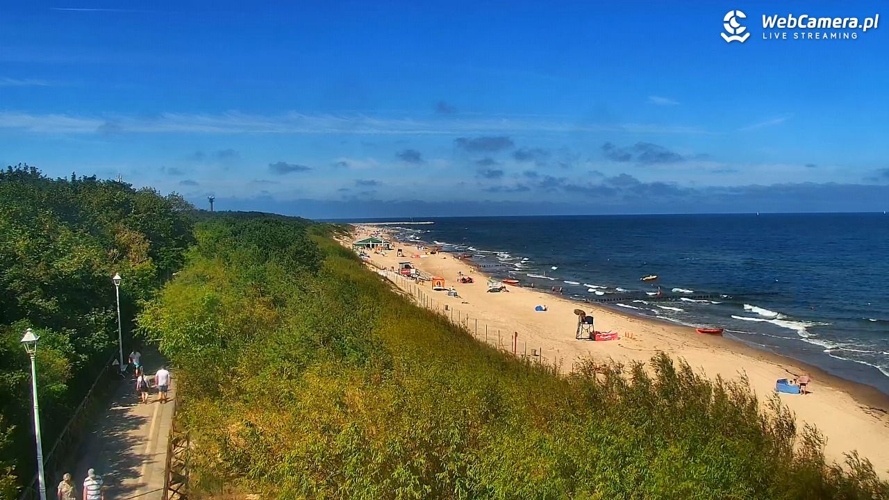 DZIWNÓW  - widok na plażę - 10 lipiec 2026, 10:22