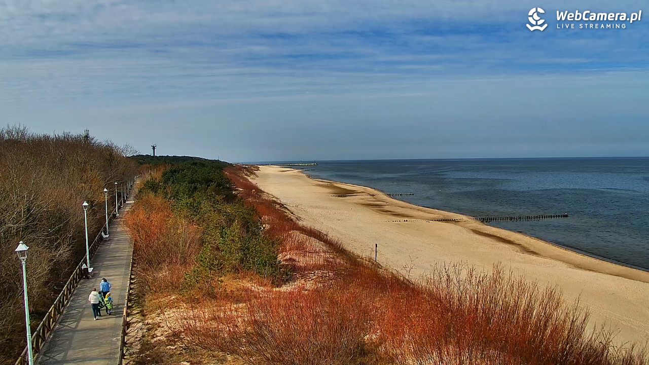 DZIWNÓW  - widok na plażę - 02 kwiecień 2026, 11:19