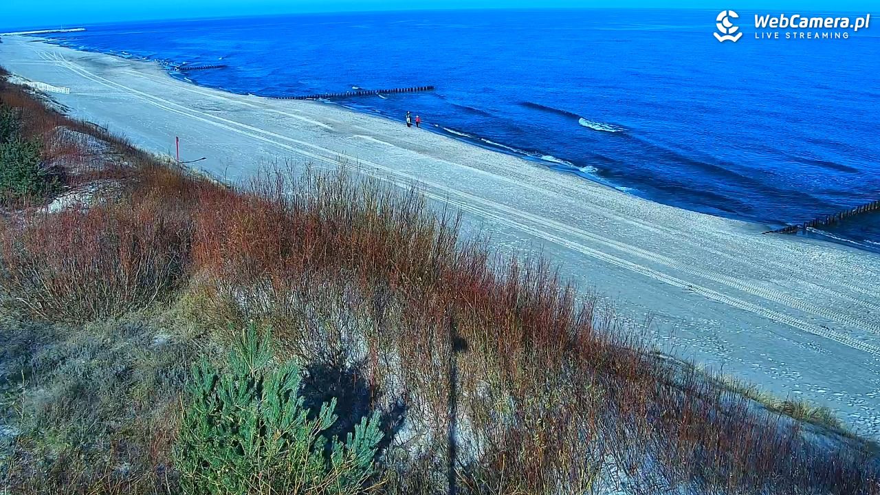 DZIWNÓW  - widok na plażę - 11 kwiecień 2026, 08:42