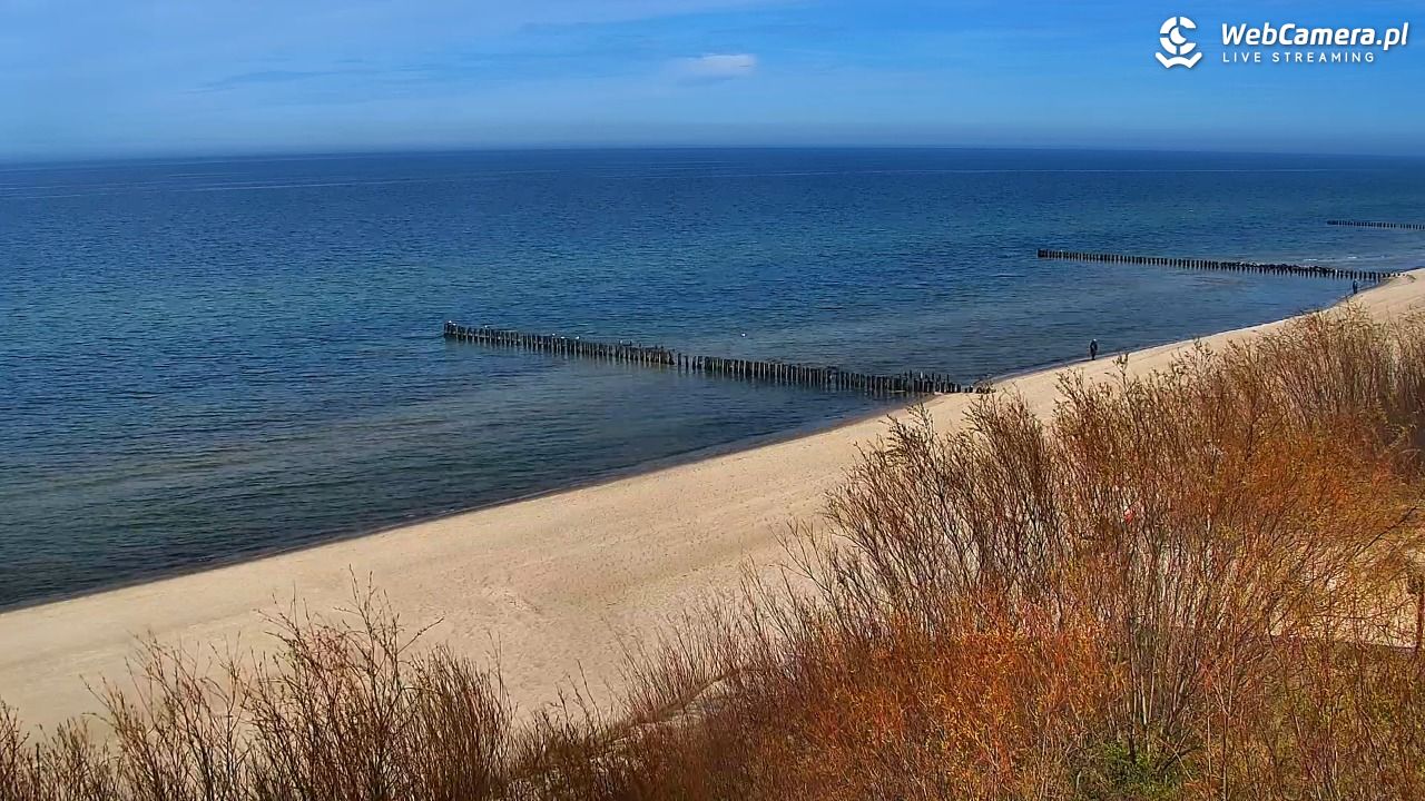DZIWNÓW  - widok na plażę - 18 kwiecień 2026, 12:46