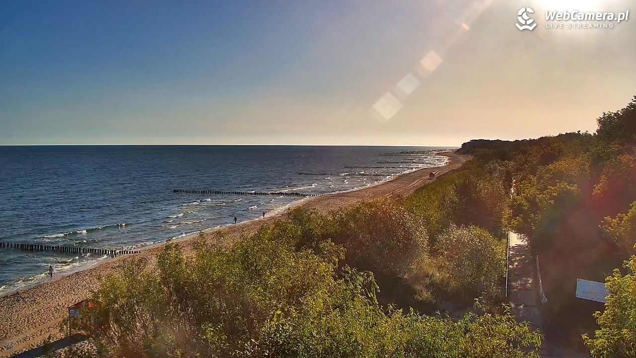 DZIWNÓW  - widok na plażę - 26 czerwiec 2026, 07:06