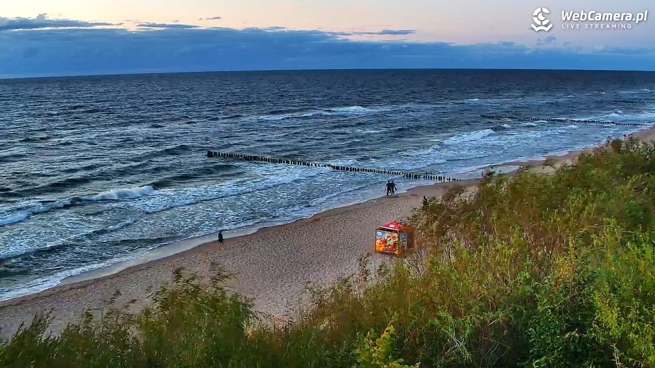 DZIWNÓW  - widok na plażę - 07 sierpień 2026, 21:00