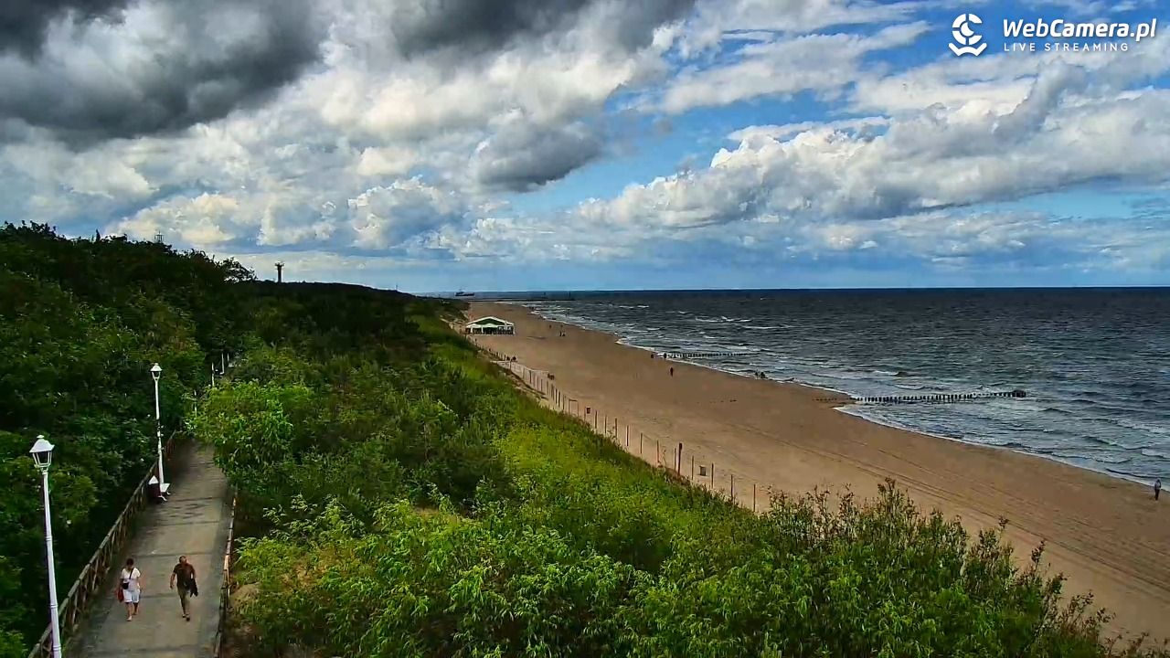 DZIWNÓW  - widok na plażę - 13 czerwiec 2026, 13:37