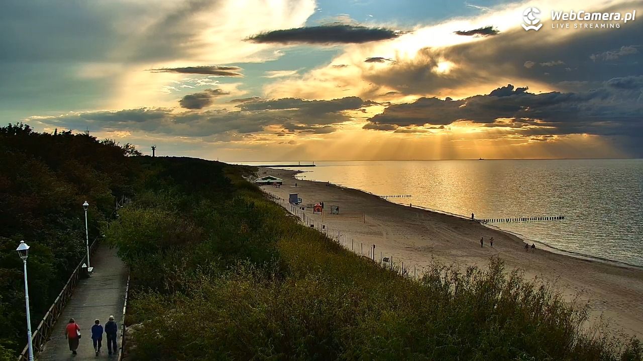 DZIWNÓW  - widok na plażę - 31 sierpień 2026, 18:56