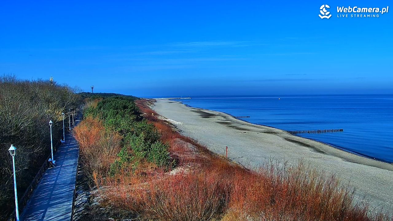 DZIWNÓW  - widok na plażę - 02 kwiecień 2026, 08:59