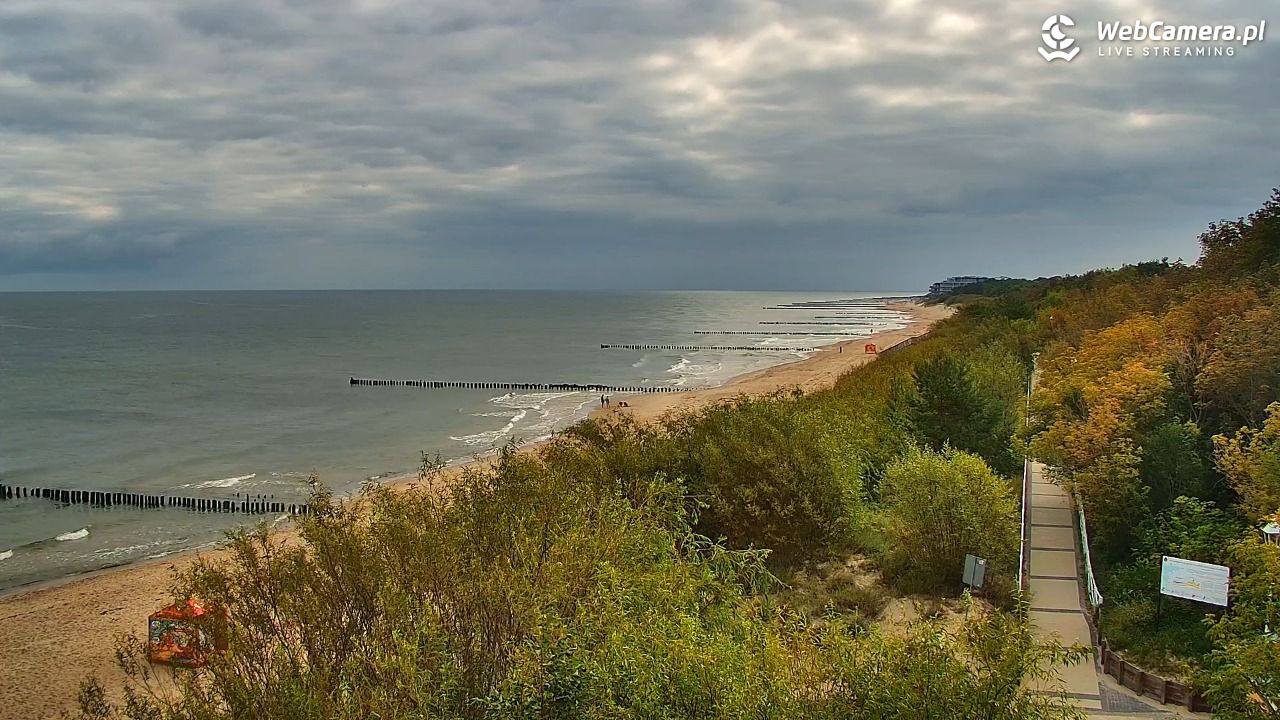 DZIWNÓW  - widok na plażę - 25 lipiec 2026, 08:24