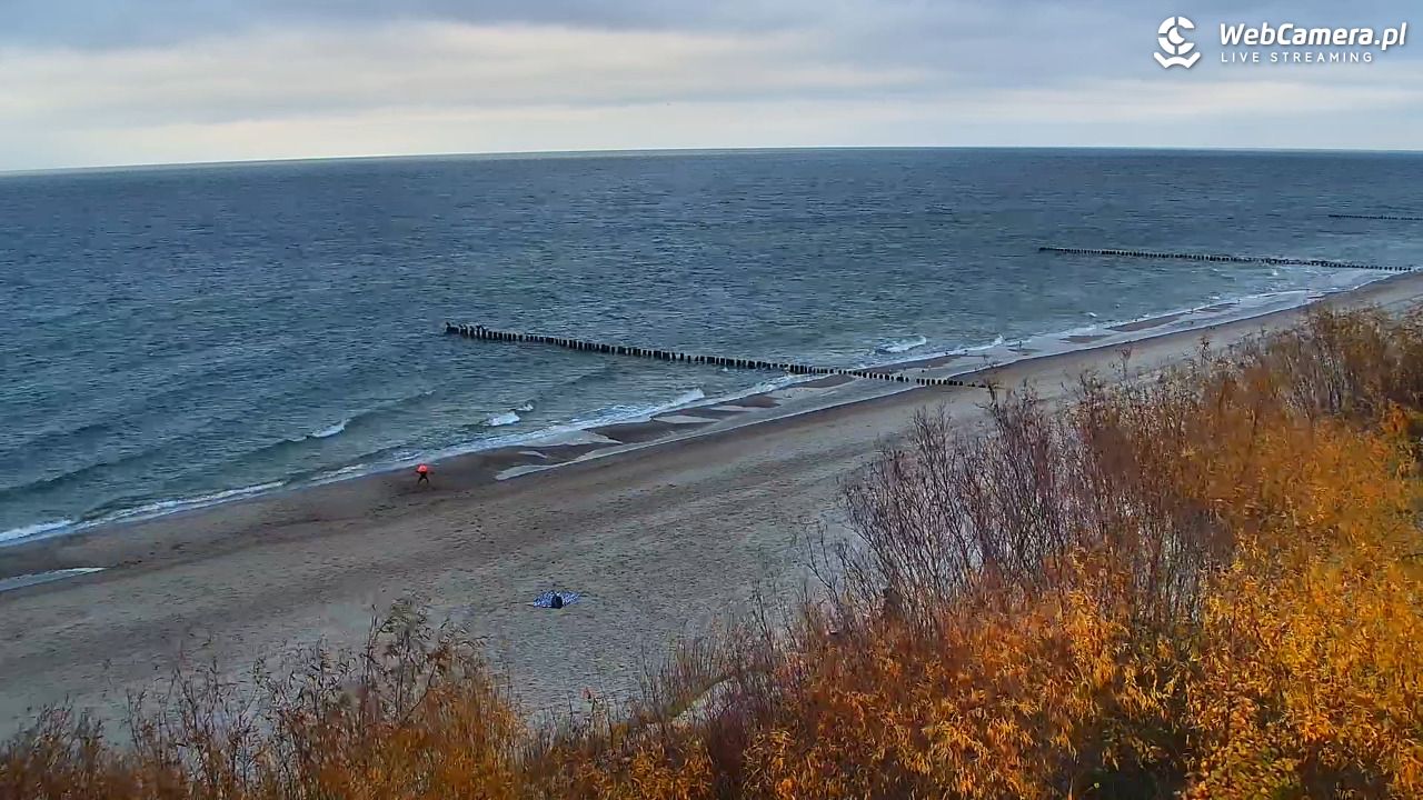 DZIWNÓW  - widok na plażę - 03 listopad 2025, 10:35