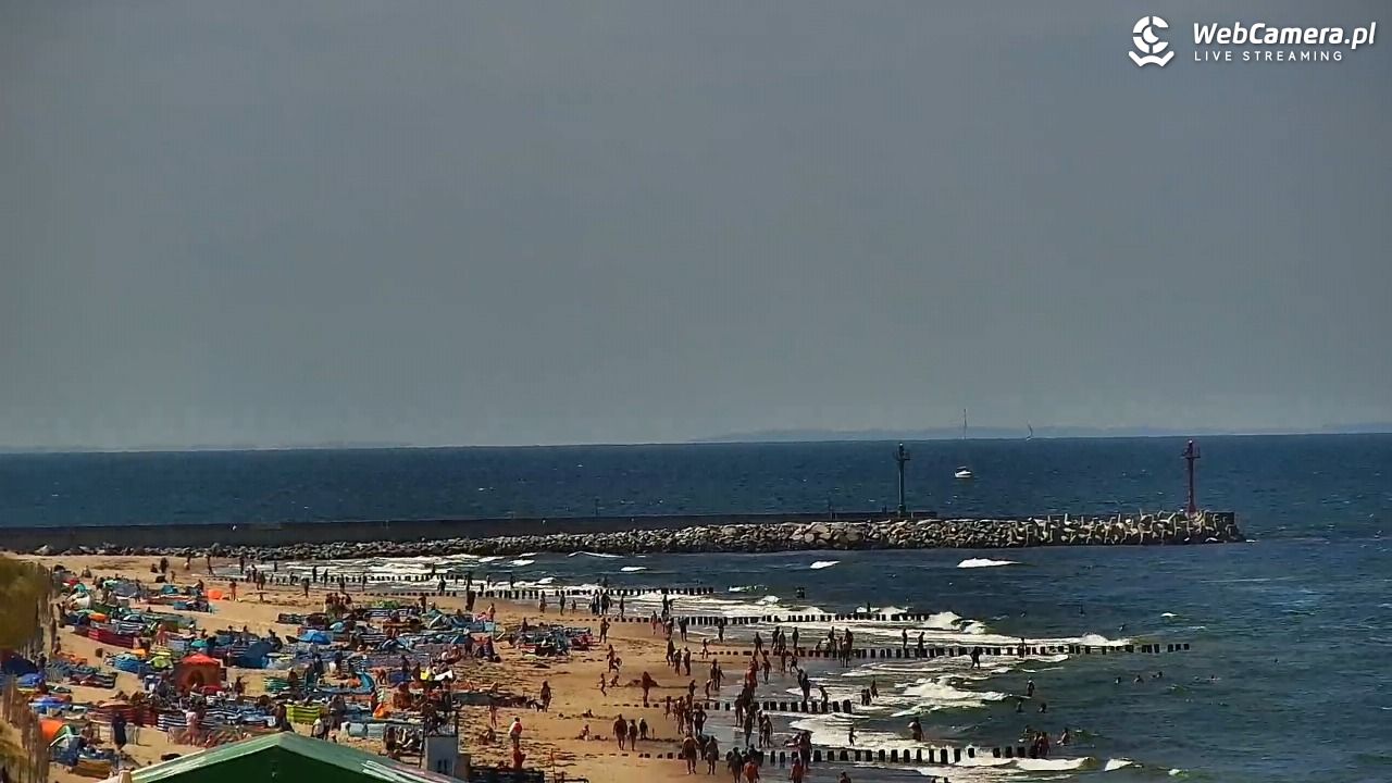 DZIWNÓW  - widok na plażę - 24 lipiec 2026, 13:42