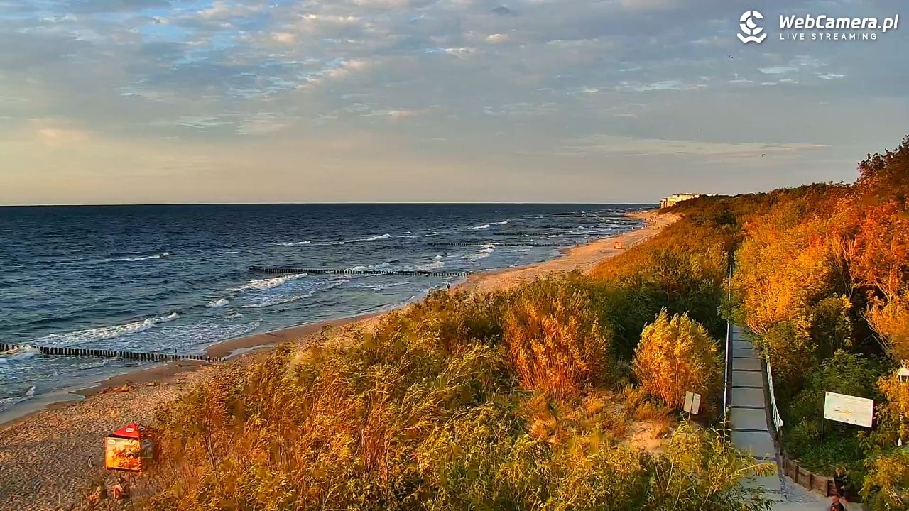 DZIWNÓW  - widok na plażę - 06 sierpień 2026, 20:20