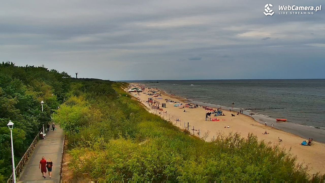 DZIWNÓW  - widok na plażę - 05 lipiec 2025, 13:08