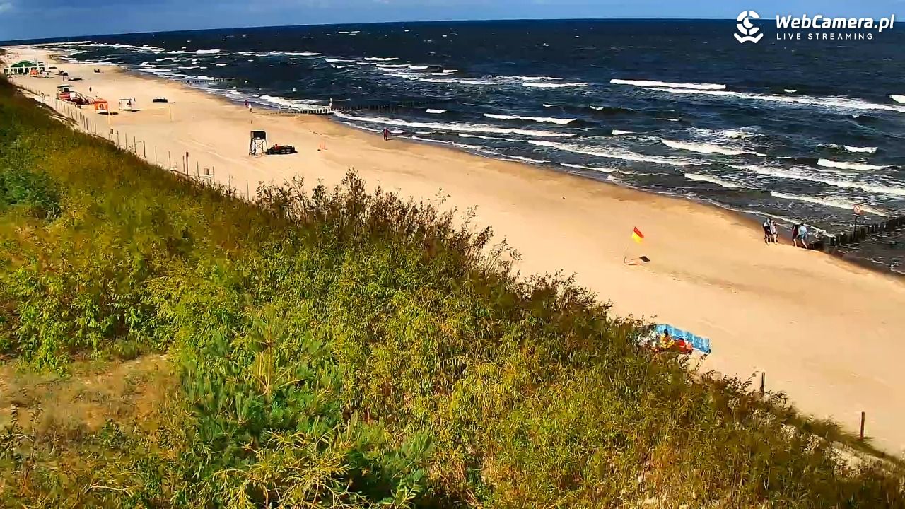 DZIWNÓW  - widok na plażę - 07 sierpień 2026, 10:41
