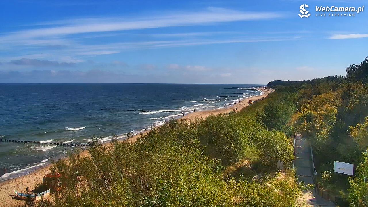 DZIWNÓW  - widok na plażę - 10 lipiec 2026, 10:17