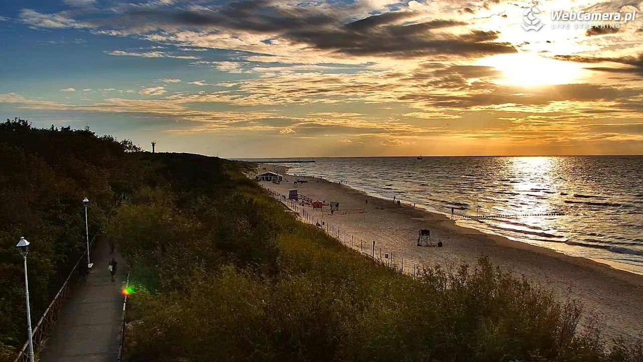 DZIWNÓW  - widok na plażę - 18 sierpień 2026, 19:23