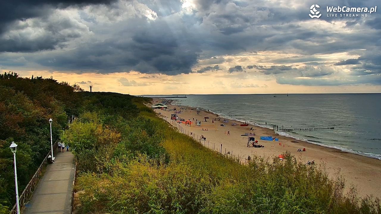 DZIWNÓW  - widok na plażę - 20 sierpień 2026, 16:49