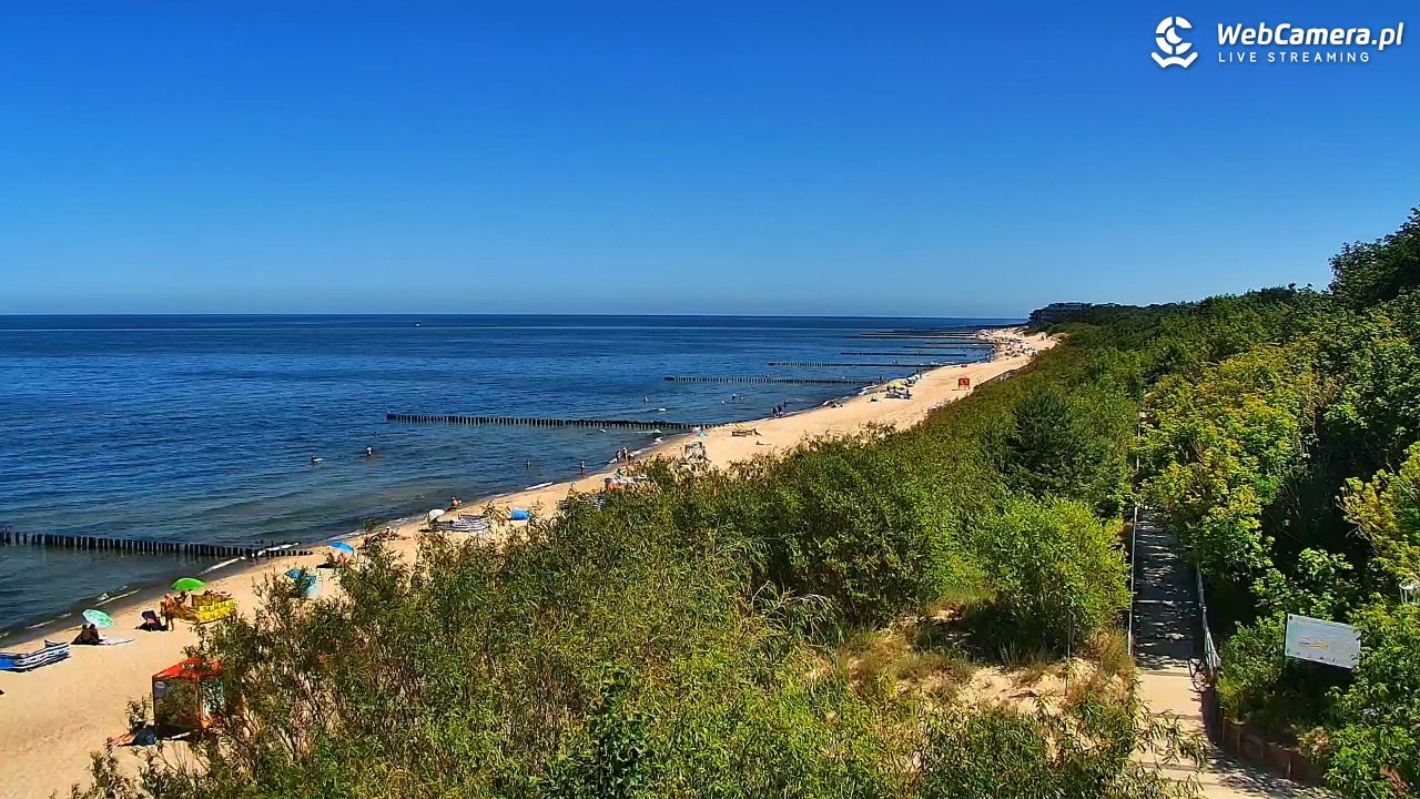 DZIWNÓW  - widok na plażę - 26 czerwiec 2026, 12:38