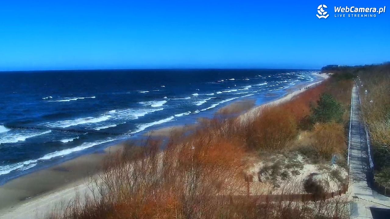 DZIWNÓW  - widok na plażę - 07 kwiecień 2026, 13:35