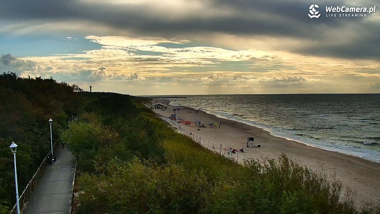 DZIWNÓW  - widok na plażę - 18 sierpień 2026, 18:02