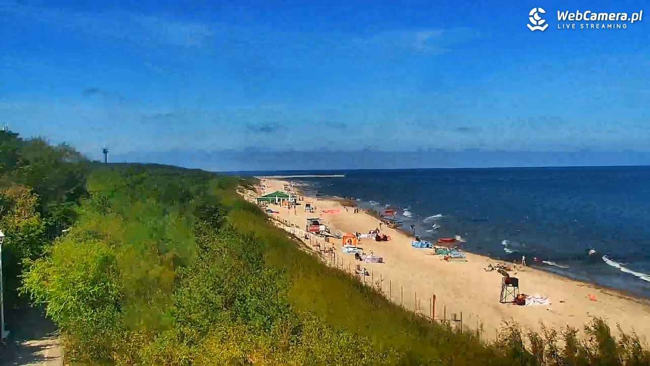 DZIWNÓW  - widok na plażę - 11 lipiec 2026, 10:10