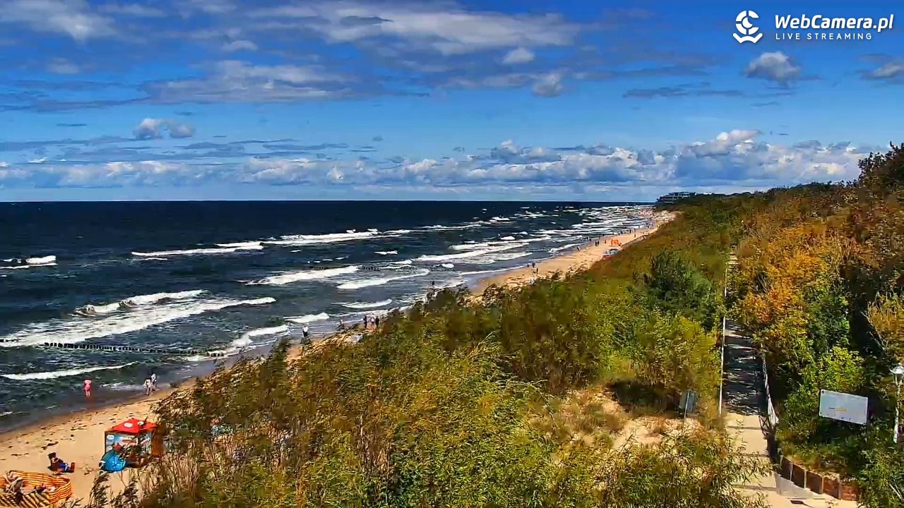 DZIWNÓW  - widok na plażę - 23 lipiec 2026, 14:04