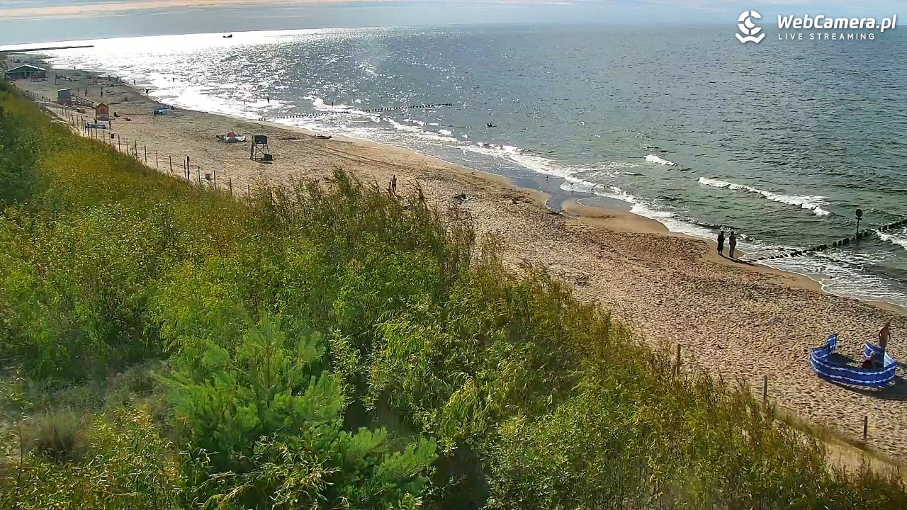 DZIWNÓW  - widok na plażę - 10 lipiec 2026, 17:35