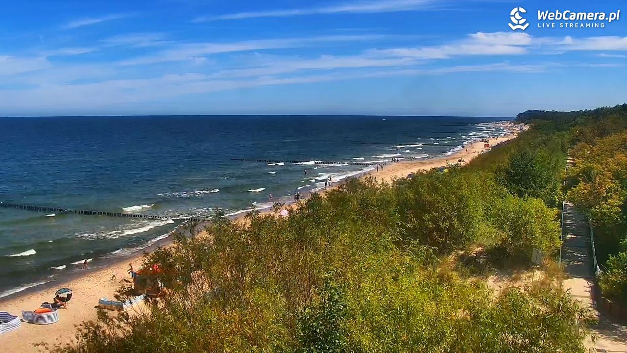 DZIWNÓW  - widok na plażę - 10 lipiec 2026, 11:51