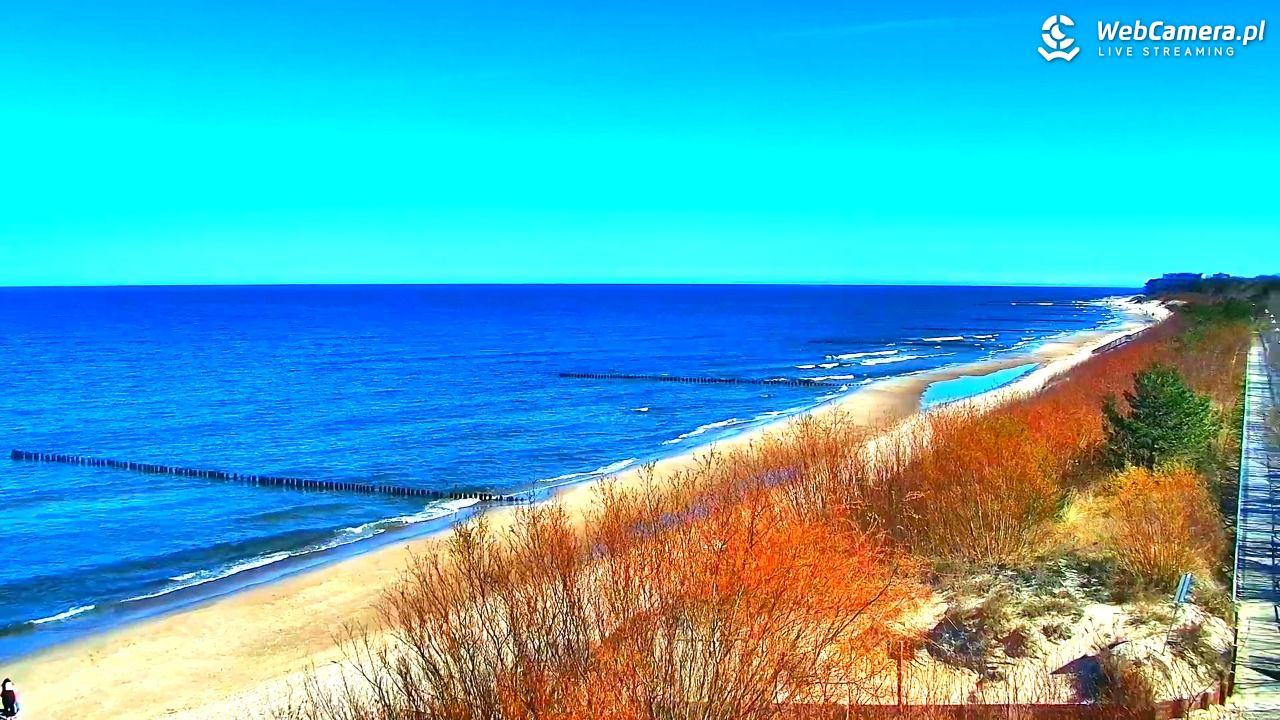 DZIWNÓW  - widok na plażę - 08 kwiecień 2026, 12:16