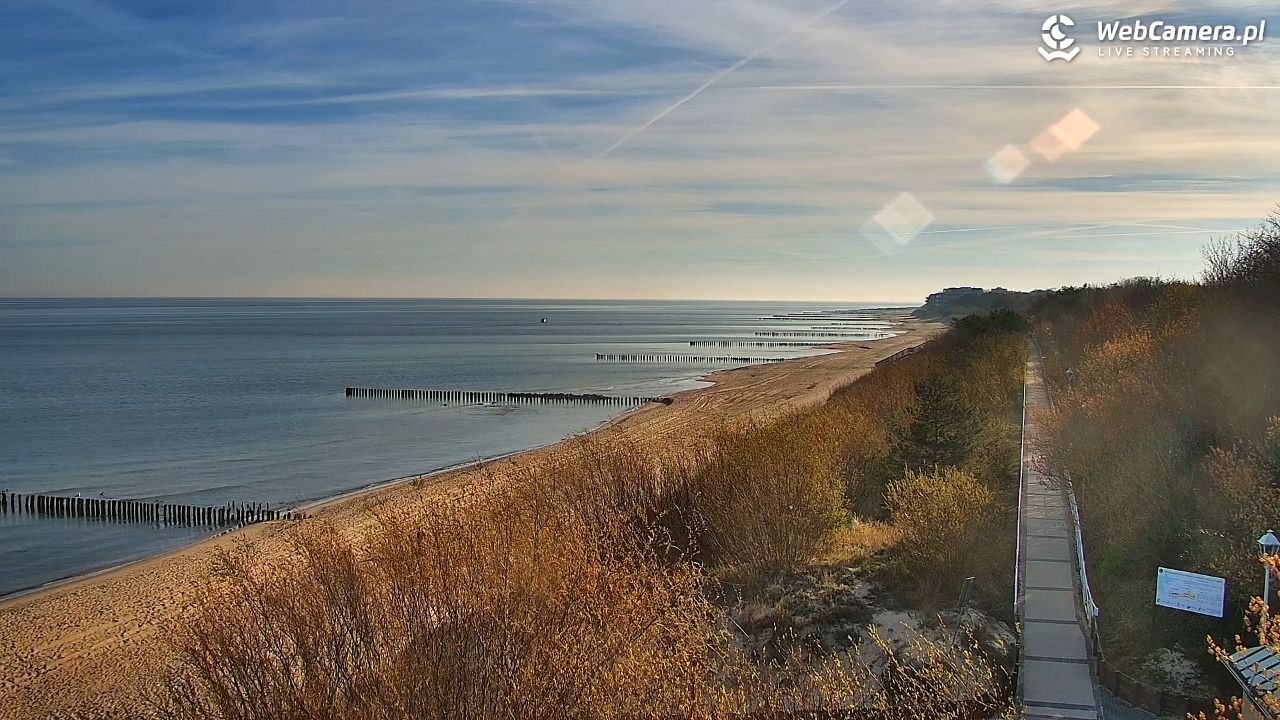 DZIWNÓW  - widok na plażę - 18 kwiecień 2026, 08:07