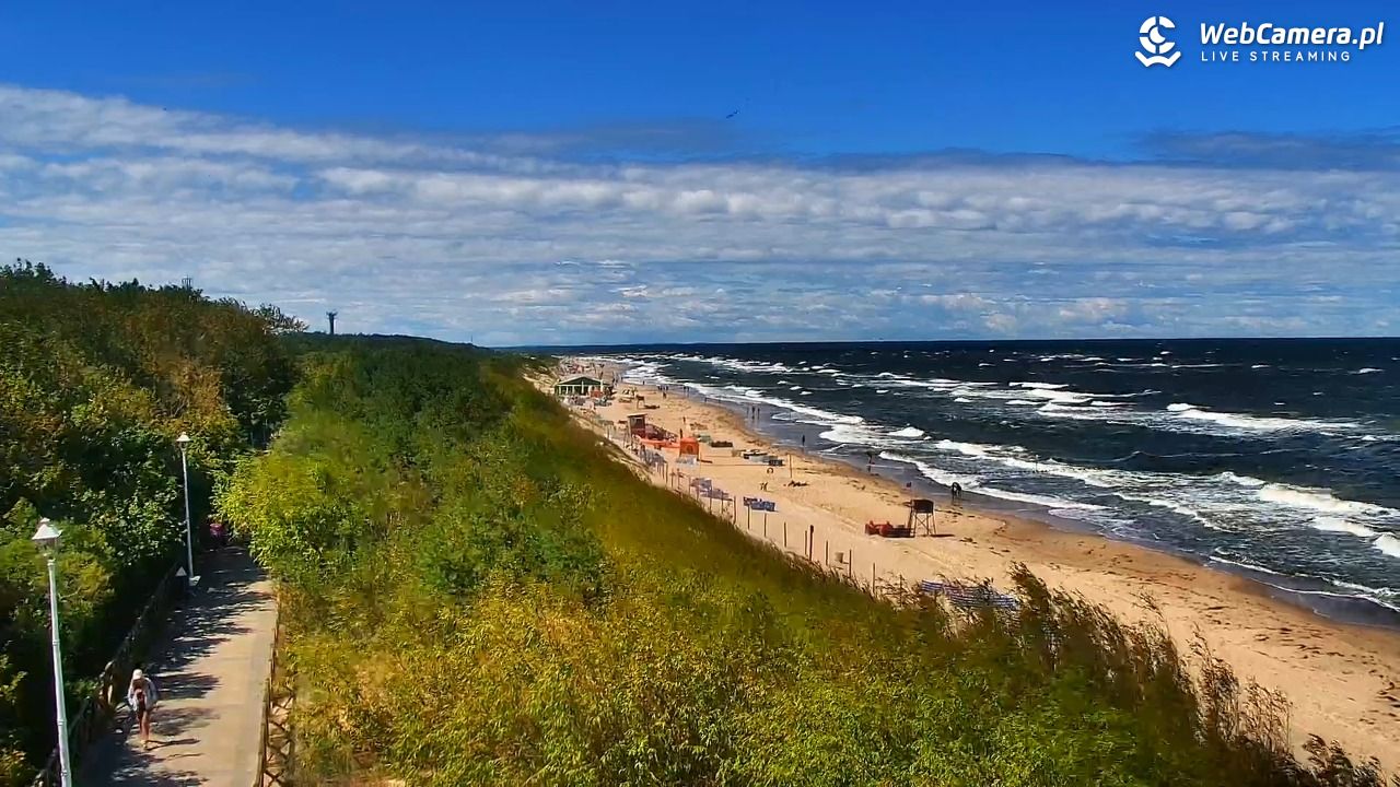 DZIWNÓW  - widok na plażę - 23 lipiec 2026, 12:17