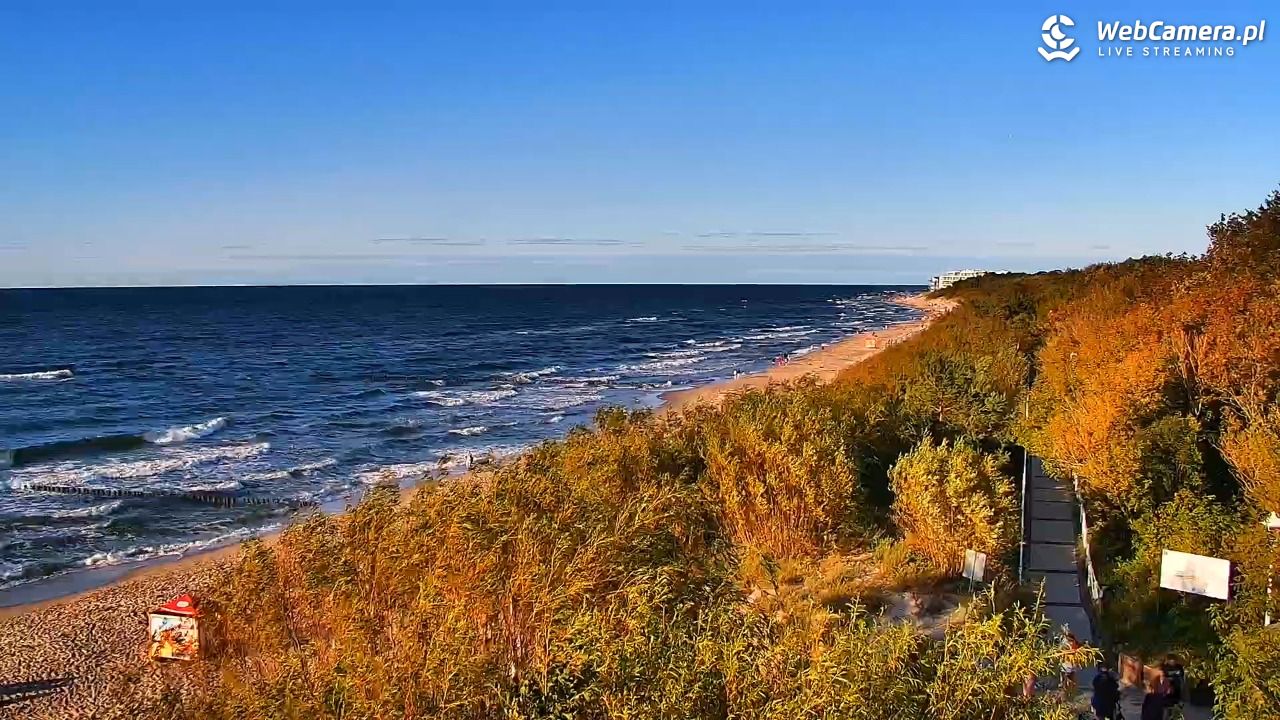 DZIWNÓW  - widok na plażę - 23 lipiec 2026, 19:29