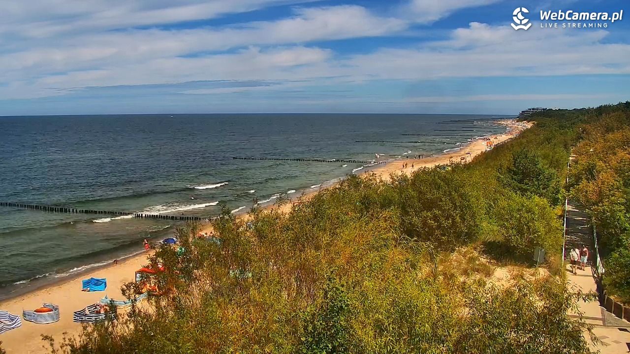 DZIWNÓW  - widok na plażę - 10 lipiec 2026, 14:09
