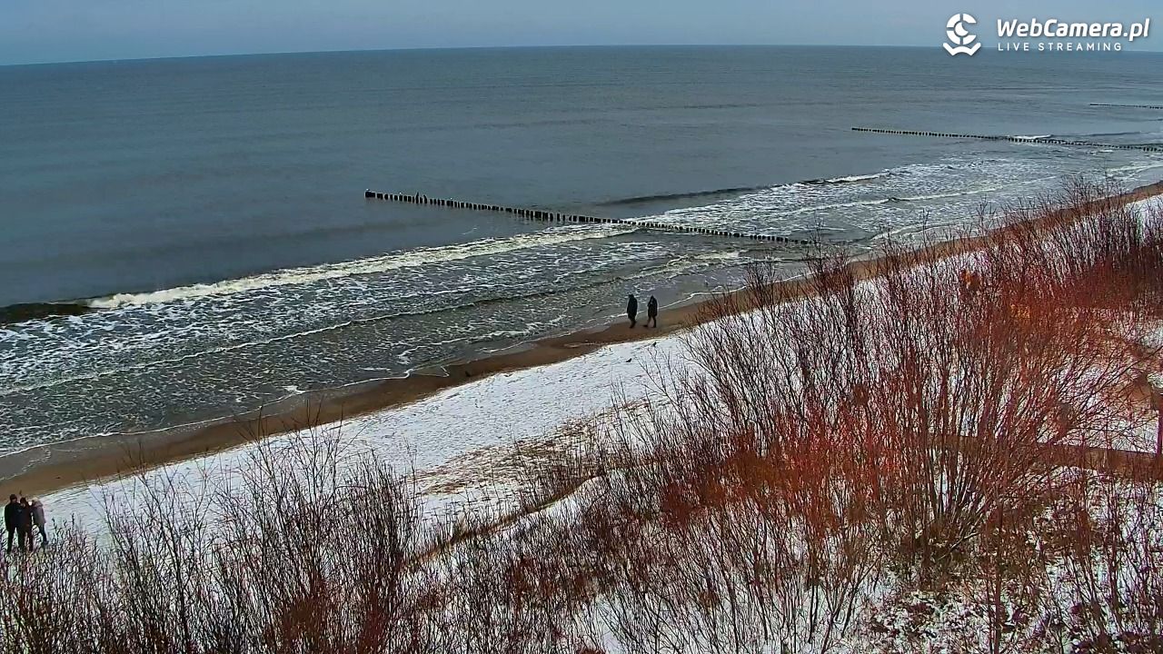 DZIWNÓW  - widok na plażę - 05 styczeń 2026, 13:43